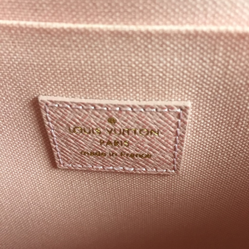 Authentic Louis Vuitton Felicie Damier Azur $1195 - Picture 5 of 7